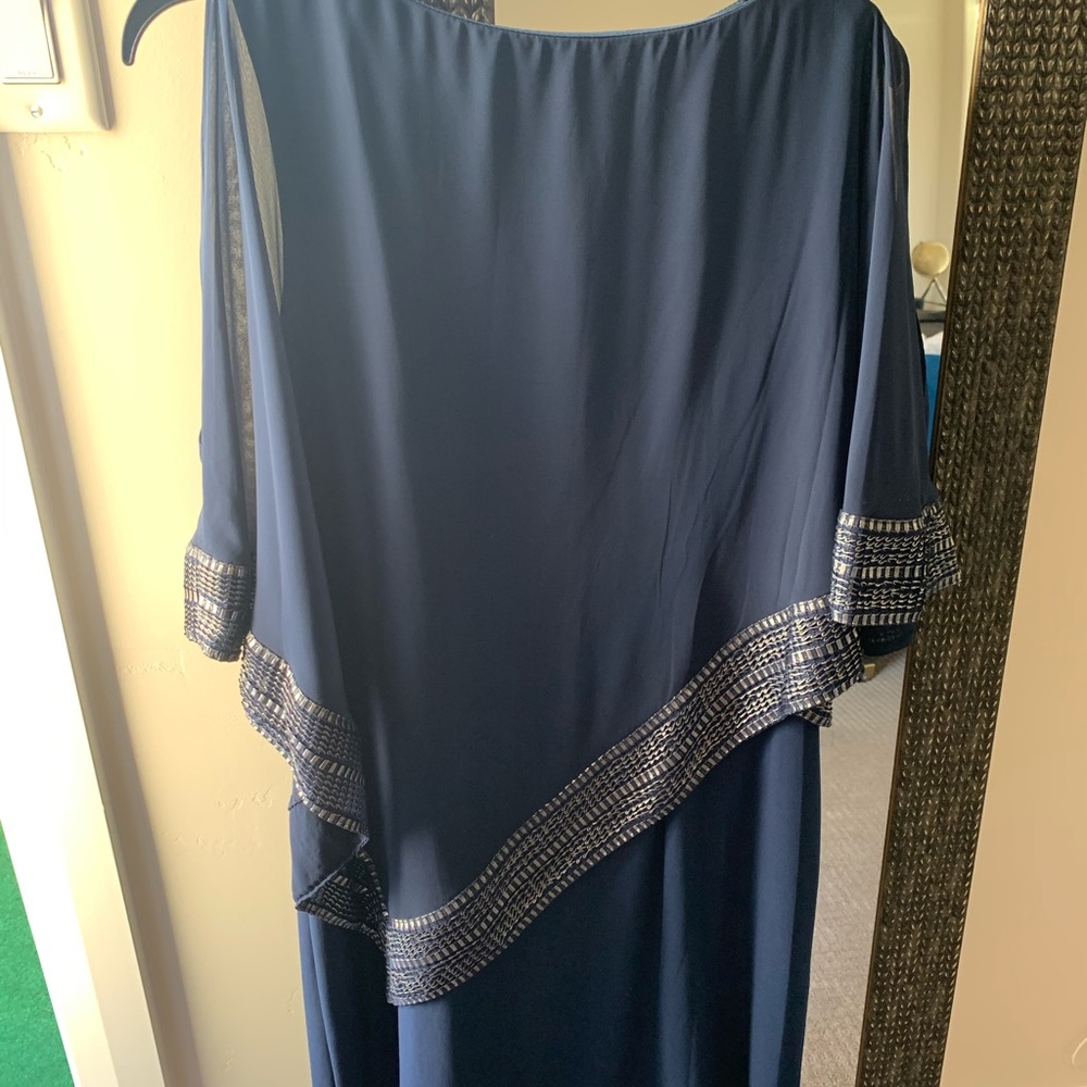 Dark navy dress